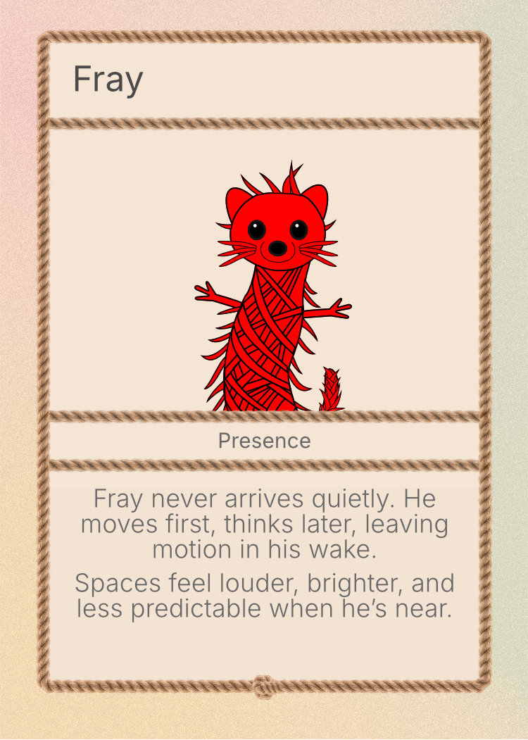 Fray character card
