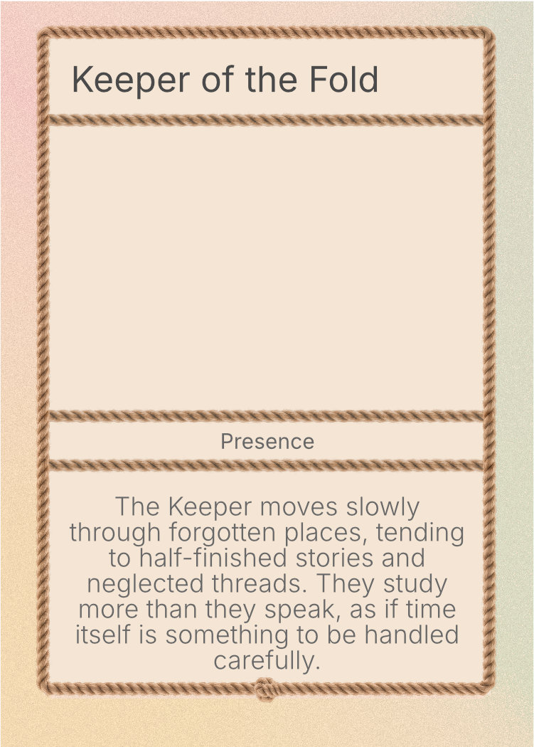 Keeper of the Fold character card